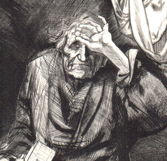 Выставка «Процентщица и другие в рисунках и гравюрах Ильи Богдеско»