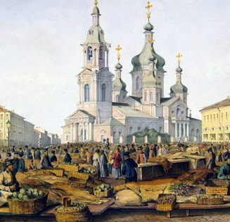 Сенная площадь и ее окрестности в произведениях Ф.Достоевского и Вс.Крестовского