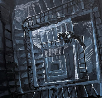 Выставка Софии Солнцевой «Черная лестница»