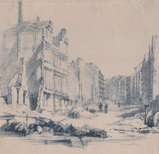 Выставка «Александр Галеркин. Художник–фронтовик»