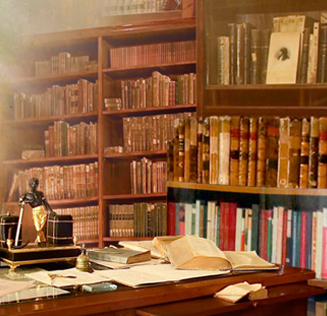 Выставка «Кабинет и мир писателя»