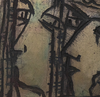 Геннадий Манжаев. Тревога. Времена. Живопись, пастель, резьба по дереву