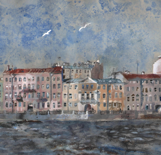 Выставка графики Светы Ивановой «Вода и камень»